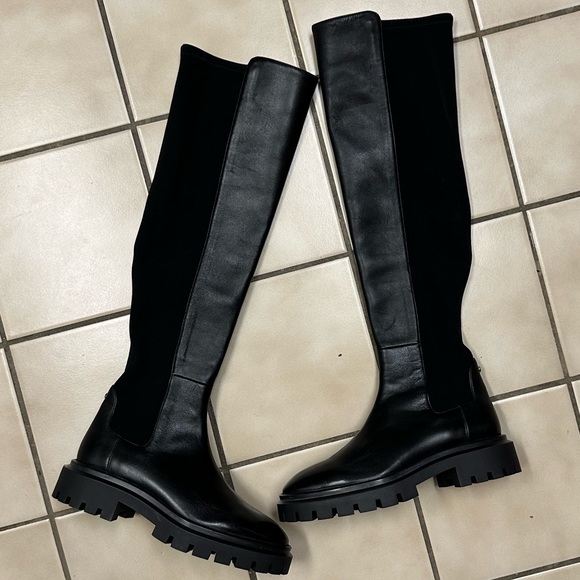 NEW Stuart Weitzman 5050 OTK Over the Knee Boots - Picture 3 of 12